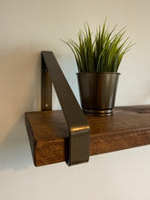 Load image into Gallery viewer, Yellow Triangle Heavy Duty Metal Shelf Bracket