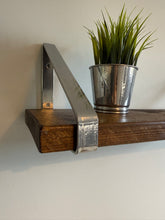 Load image into Gallery viewer, White - Ral 9010 Triangle Heavy Duty Metal Shelf Bracket - Unique Metalcraft