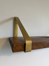 Load image into Gallery viewer, Metallic Gold - Triangle Heavy Duty Metal Shelf Bracket