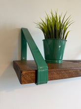 Load image into Gallery viewer, Yellow Triangle Heavy Duty Metal Shelf Bracket - Unique Metalcraft