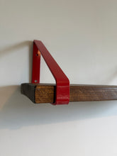 Load image into Gallery viewer, Cherry Red - Ral 3002 Triangle Heavy Duty Metal Shelf Bracket - Unique Metalcraft