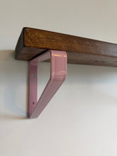 Load image into Gallery viewer, Metallic Pink - Triangle Heavy Duty Metal Shelf Bracket - Unique Metalcraft