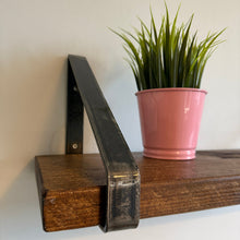 Load image into Gallery viewer, Raw Steel - Gloss Lacquer - Triangle Heavy Duty Metal Shelf Bracket