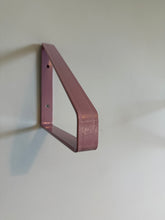 Load image into Gallery viewer, Metallic Pink - Triangle Heavy Duty Metal Shelf Bracket - Unique Metalcraft