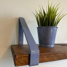 Load image into Gallery viewer, Pigeon Blue - Ral 5014 Triangle Heavy Duty Metal Shelf Bracket