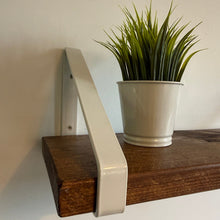 Load image into Gallery viewer, Light Grey - Ral 7035 Triangle Heavy Duty Metal Shelf Bracket