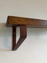 Load image into Gallery viewer, Rust - Triangle Heavy Duty Metal Shelf Bracket