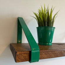 Load image into Gallery viewer, Mint Green - Ral 6029 Triangle Heavy Duty Metal Shelf Bracket