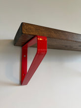 Load image into Gallery viewer, Red - Ral 3020 Triangle Heavy Duty Metal Shelf Bracket - Unique Metalcraft