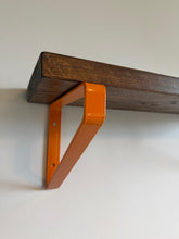 Load image into Gallery viewer, Orange - Ral 2000 Triangle Heavy Duty Metal Shelf Bracket - Unique Metalcraft