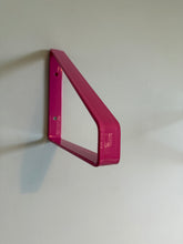 Load image into Gallery viewer, Pink - Ral 4003 Triangle Heavy Duty Metal Shelf Bracket - Unique Metalcraft