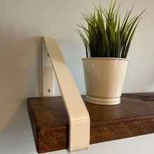 Load image into Gallery viewer, Cream - Ral 9001 Triangle Heavy Duty Metal Shelf Bracket