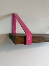Load image into Gallery viewer, Pink - Ral 4003 Triangle Heavy Duty Metal Shelf Bracket - Unique Metalcraft