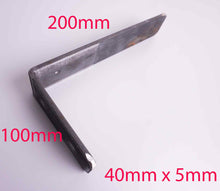 Load image into Gallery viewer, Coloured Shelf Brackets - Heavy Duty - 100mm x 100mm - 100mm x 200mm - 100mm x 300mm - Unique Metalcraft