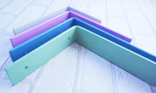 Load image into Gallery viewer, Coloured Shelf Brackets - Heavy Duty - 150mm x 100mm - 150mm x 200mm - 150mm x 300mm - Unique Metalcraft