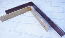 Load image into Gallery viewer, Coloured Shelf Brackets - Heavy Duty - 200mm x 200mm - 200mm x 300mm - Unique Metalcraft