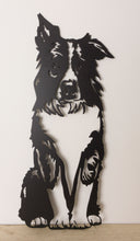 Load image into Gallery viewer, Border Collie Dog Wall Art / Garden Art - Unique Metalcraft