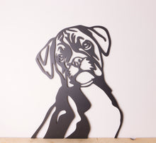 Load image into Gallery viewer, Boxer Dog Wall Art / Garden Art - Unique Metalcraft