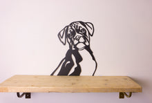 Load image into Gallery viewer, Boxer Dog Wall Art / Garden Art - Unique Metalcraft