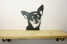 Load image into Gallery viewer, Chihuahua Dog Head Dog Wall Art / Garden Art - Unique Metalcraft