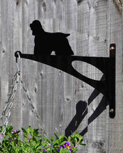 Load image into Gallery viewer, Cocker Spaniel Hanging Basket Bracket - Unique Metalcraft