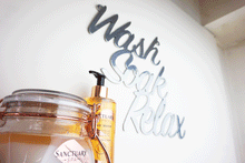 Load image into Gallery viewer, 'Wash Soak Relax' Sign Metal Wall Art - Unique Metalcraft
