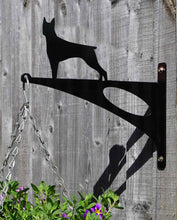 Load image into Gallery viewer, Doberman Hanging Basket Bracket - Unique Metalcraft