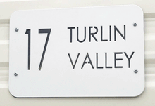 Load image into Gallery viewer, House Number and Road Name Plaque - Unique Metalcraft
