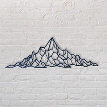 Load image into Gallery viewer, 'Mountain' - Steel Metal Hanging Sign Wall Art - Unique Metalcraft