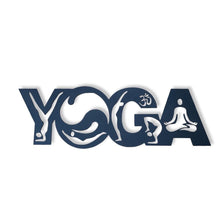 Load image into Gallery viewer, 'Yoga' - Steel Metal Hanging Sign Wall Art - Unique Metalcraft