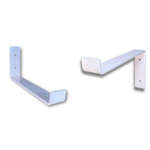 Load image into Gallery viewer, Light Pink - BS 04 E 49 - scaffold board shelf brackets - 100mm -325mm - Unique Metalcraft