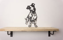 Load image into Gallery viewer, Jack Russell Dog Wall Art / Garden Art - Unique Metalcraft
