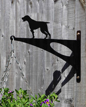 Load image into Gallery viewer, Pointer Hanging Basket Bracket - Unique Metalcraft