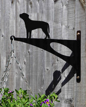 Load image into Gallery viewer, Rhodesian Ridgeback Hanging Basket Bracket - Unique Metalcraft