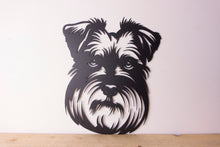 Load image into Gallery viewer, Schnauzer Dog Wall Art / Garden Art - Unique Metalcraft