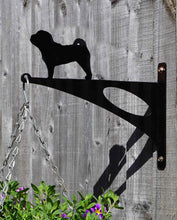 Load image into Gallery viewer, Shar Pei Hanging Basket Bracket - Unique Metalcraft