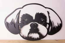 Load image into Gallery viewer, Shih Tzu Dog Wall Art / Garden Art - Unique Metalcraft