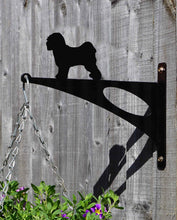 Load image into Gallery viewer, Tibetan Terrier Hanging Basket Bracket - Unique Metalcraft