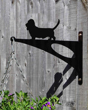 Load image into Gallery viewer, Bassett Hound Hanging Basket Bracket - Unique Metalcraft