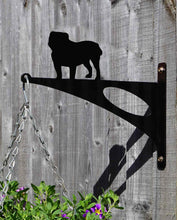 Load image into Gallery viewer, Bulldog Hanging Basket Bracket - Unique Metalcraft