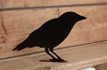 Load image into Gallery viewer, Crow fence post topper steel - Unique Metalcraft