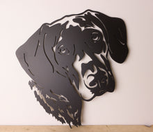 Load image into Gallery viewer, German Short Haired Pointer Side Dog Wall Art / Garden Art - Unique Metalcraft