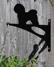 Load image into Gallery viewer, Bichon Frise Hanging Basket Bracket - Unique Metalcraft