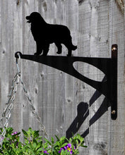 Load image into Gallery viewer, Bernese Mountain Dog Hanging Basket Bracket - Unique Metalcraft