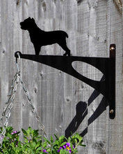 Load image into Gallery viewer, Cane Corso Hanging Basket Bracket - Unique Metalcraft