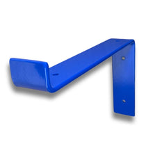 Load image into Gallery viewer, Marine Blue - RAL 5002 - scaffold board shelf brackets - 100mm - 325mm - Unique Metalcraft
