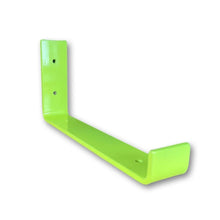 Load image into Gallery viewer, Luminous Yellow scaffold board shelf brackets - 100mm - 325mm - Unique Metalcraft