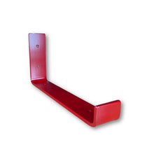 Load image into Gallery viewer, Cherry Red - BS 381C538 - scaffold board shelf brackets - 100mm - 325mm - Unique Metalcraft