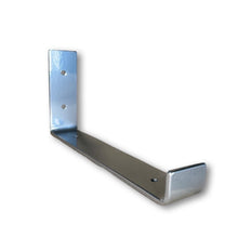 Load image into Gallery viewer, Chrome - scaffold board shelf brackets - 100mm - 325mm - Unique Metalcraft