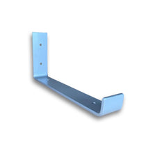 Load image into Gallery viewer, Metallic Silver - scaffold board shelf brackets - 100mm - 325mm - Unique Metalcraft